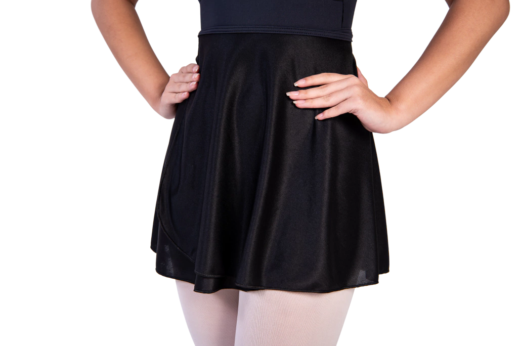 Saia de Transpassar em Helanquinha Reta - Adulto