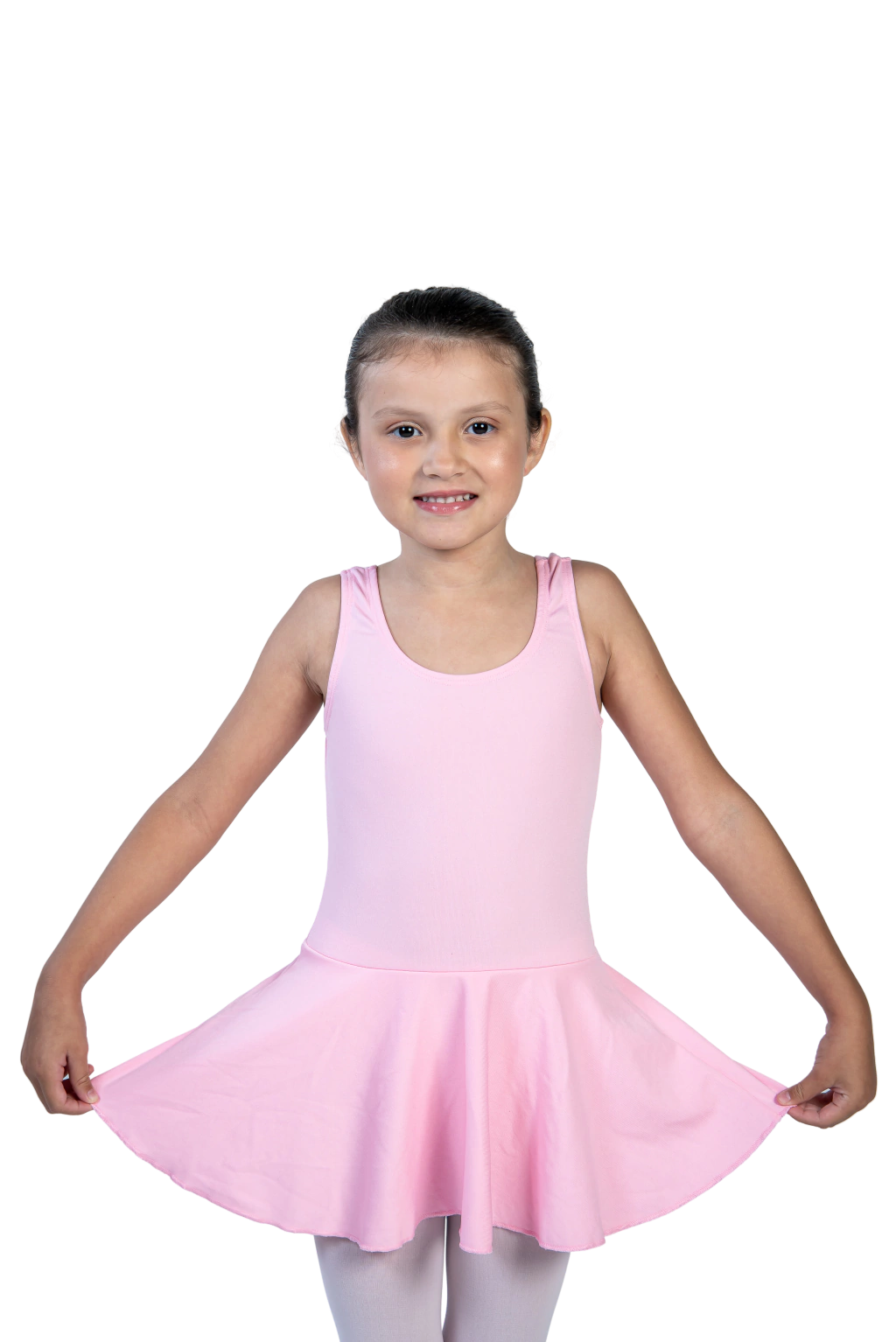 Collant Regata com Saia em Helanca Infantil