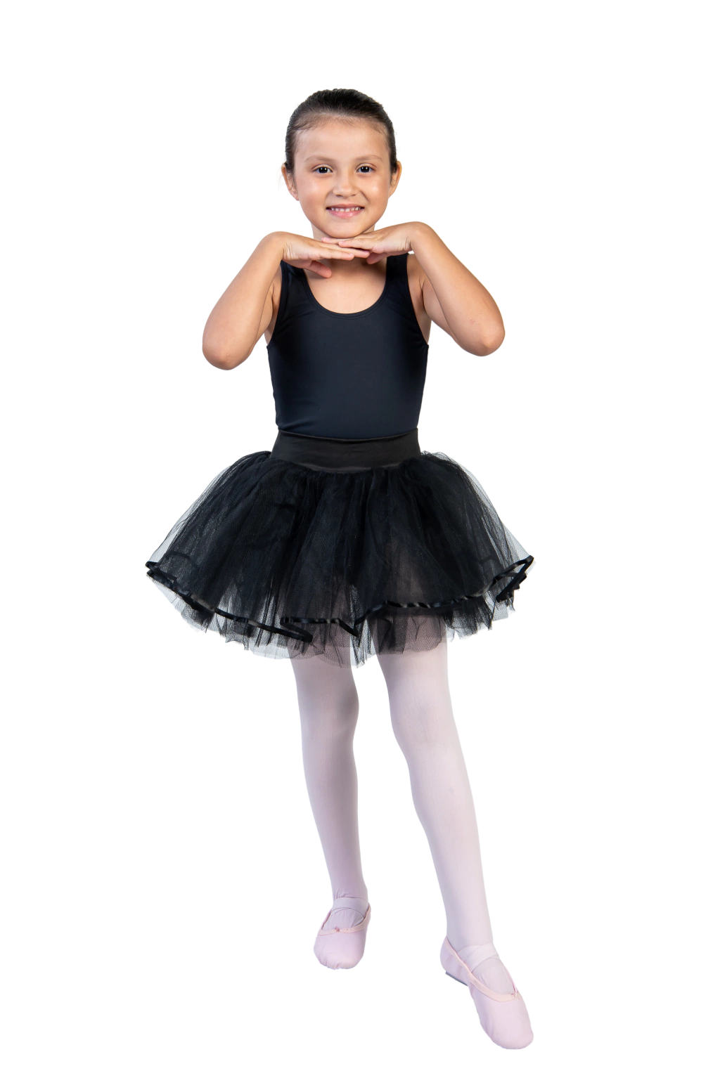 Saia de Tule Repolho com Fitas de Cetim - Infantil