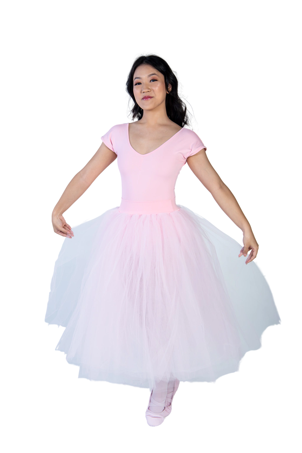 Saia de Tule Romântico - Adulto