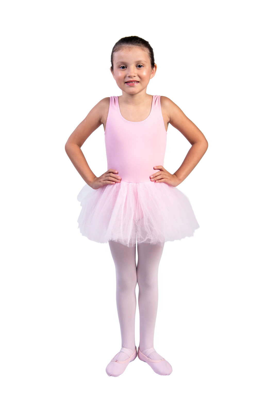 Collant Helanca com Tutu de Tule