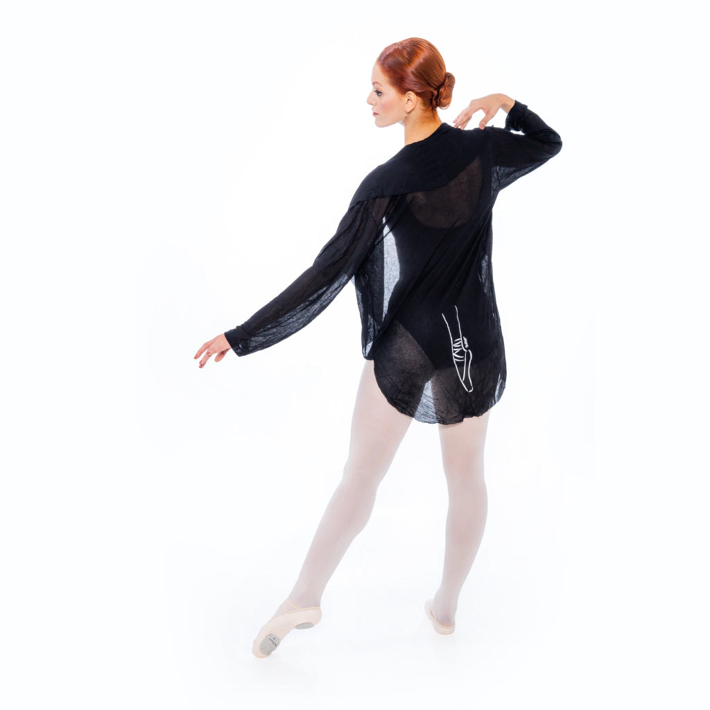 Blusa De Tricozinho Manga Longa