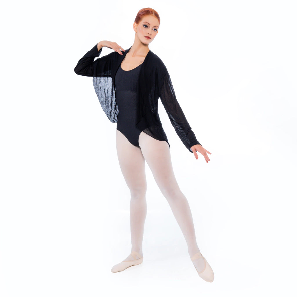 Blusa De Tricozinho Manga Longa