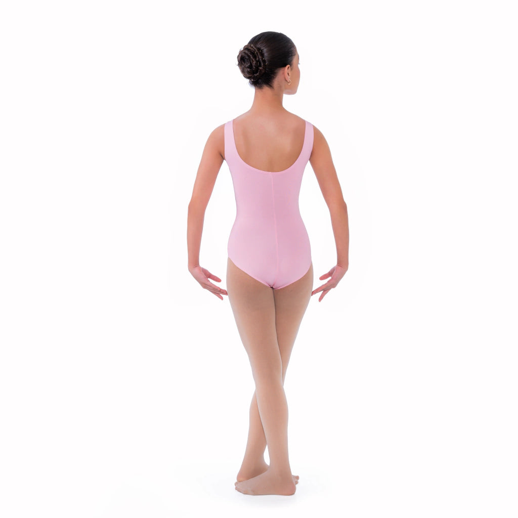 Collant Arredondado Em Suplex Poliamida Com Alças Largas - Infantil