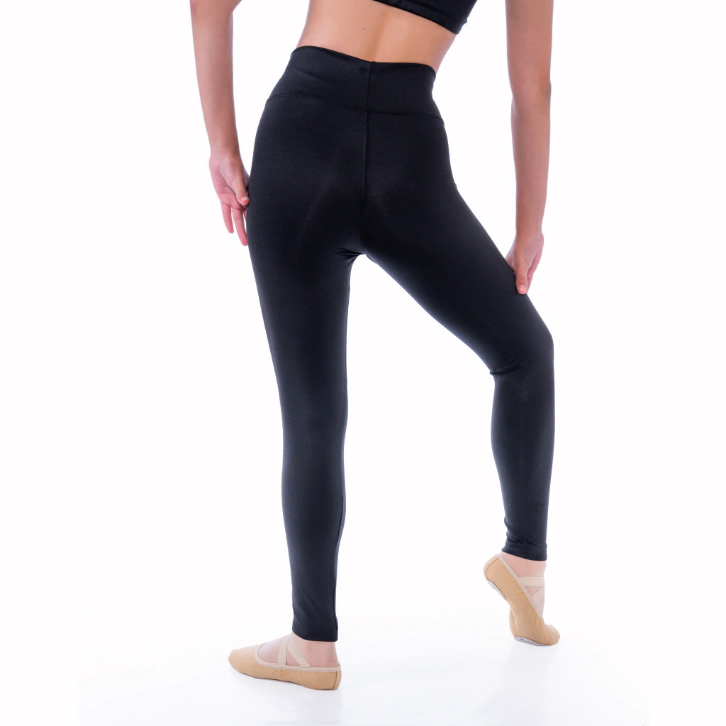 Calça Legging Cós Alto Acinturada Em Suplex - Adulto