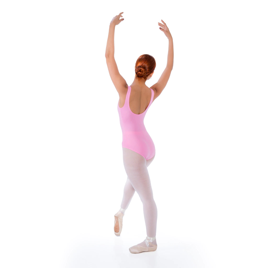 Collant em Helanca Decote Aredonada Sem Forro