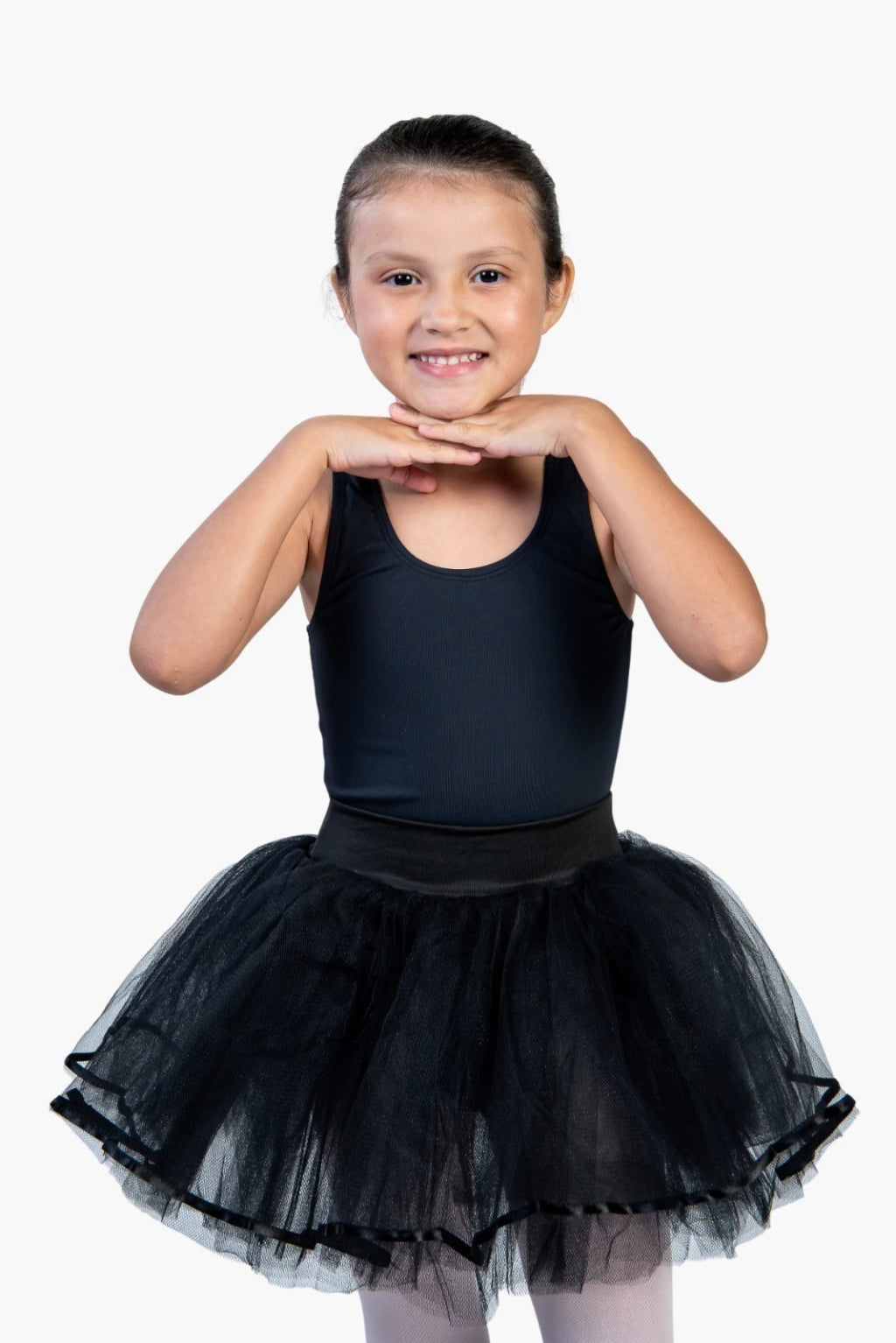 Saia de Tule Repolho com Fitas de Cetim - Infantil