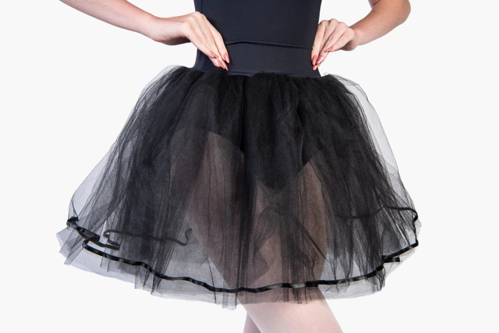 Saia de Tule com FItas de Cetim - Adulto