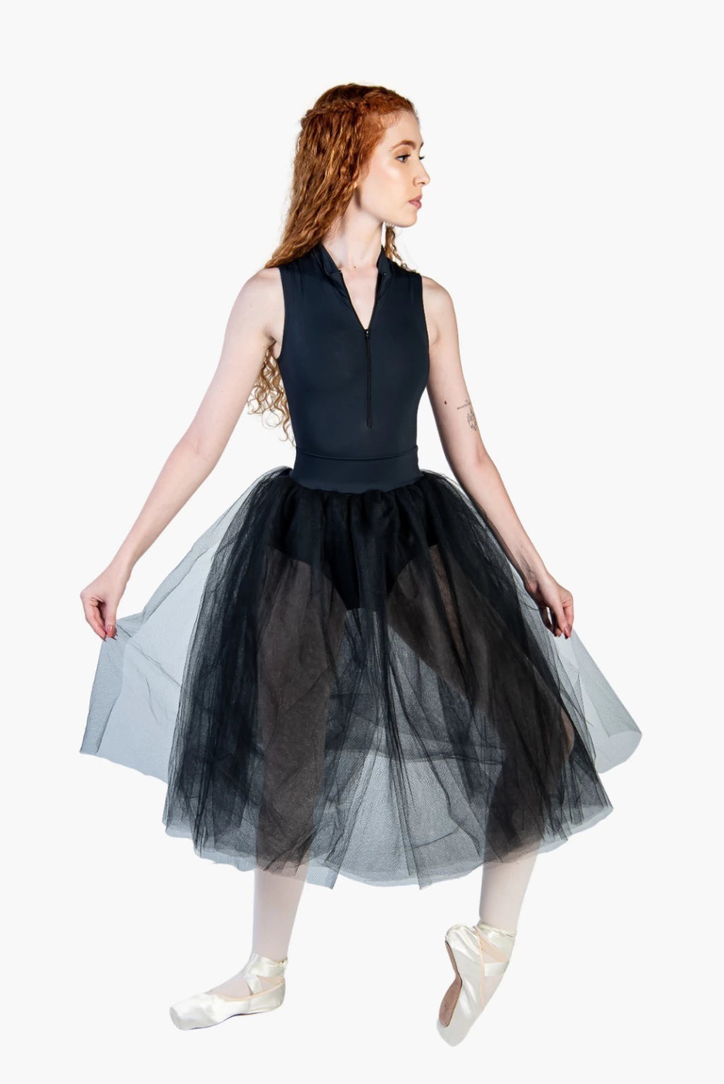 Saia de Tule Romântico - Adulto